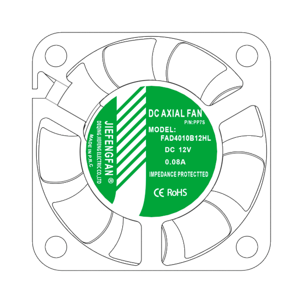 FAD4010B2HL-PP9S(With Corner Mounting Holes)
