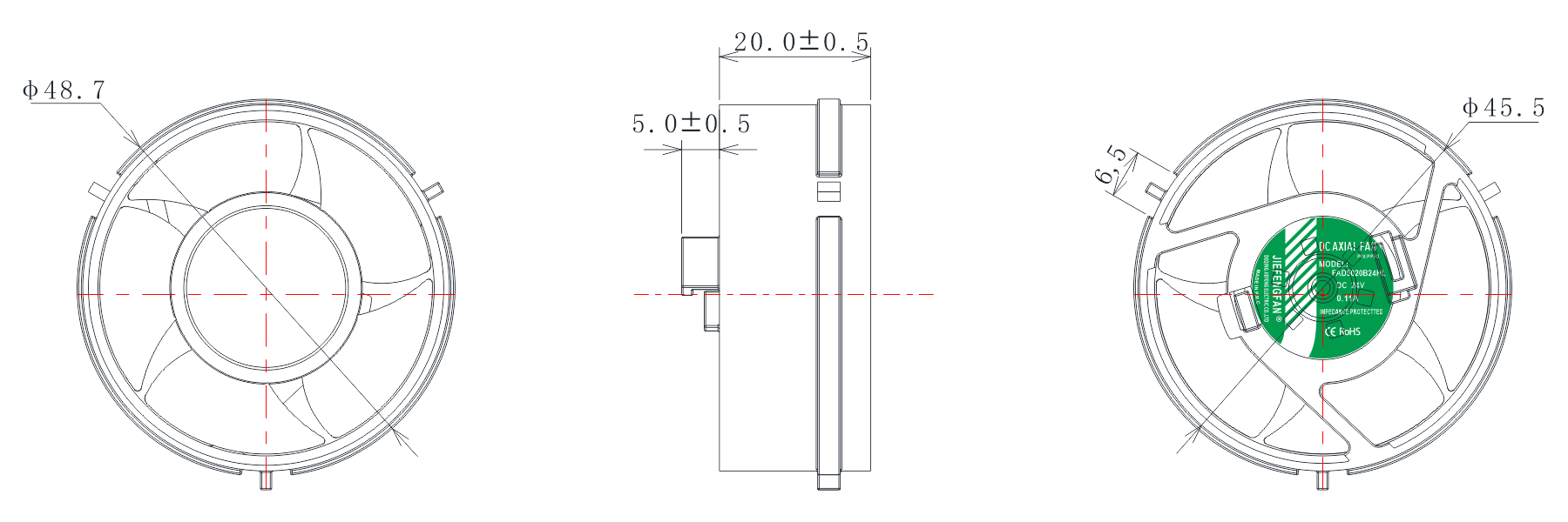 FAD5020B2HL-PP5S(Round）