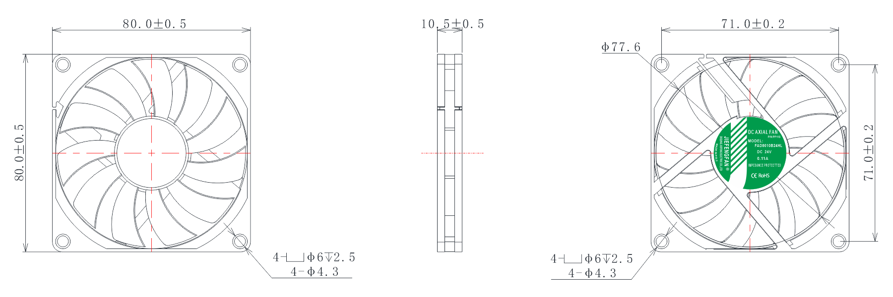 FAD8010B2HL-PP11S
