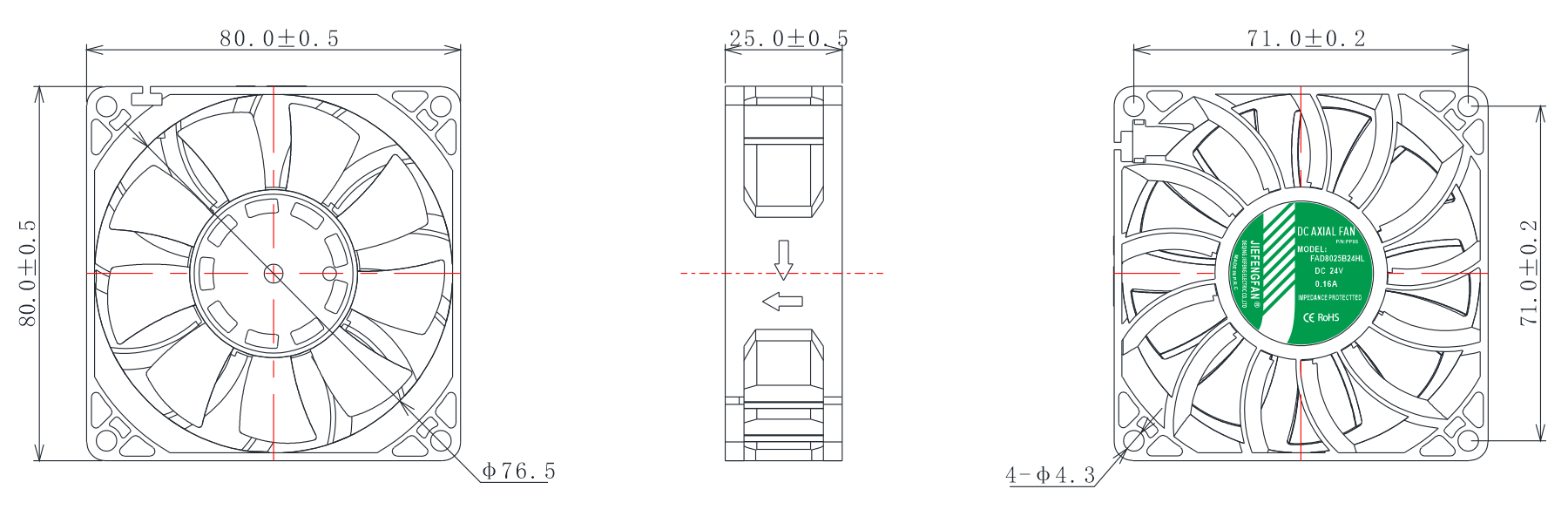 FAD8025B2HL-PP9S-B