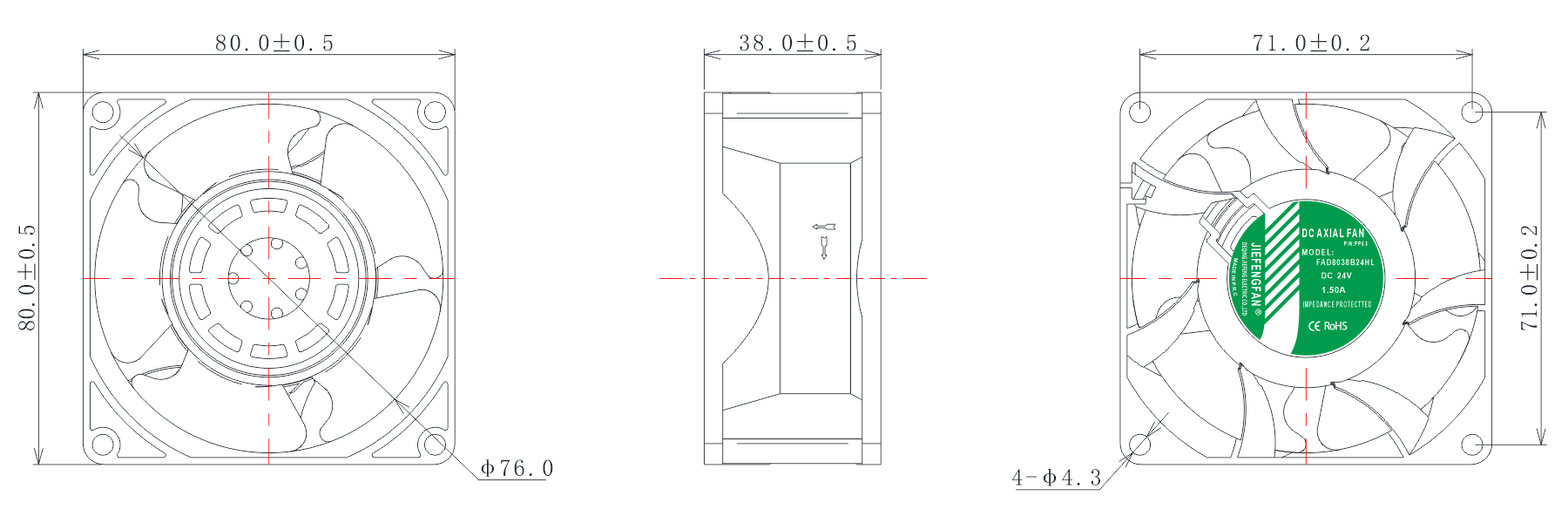 FAD8038B2HL-PP5S-A